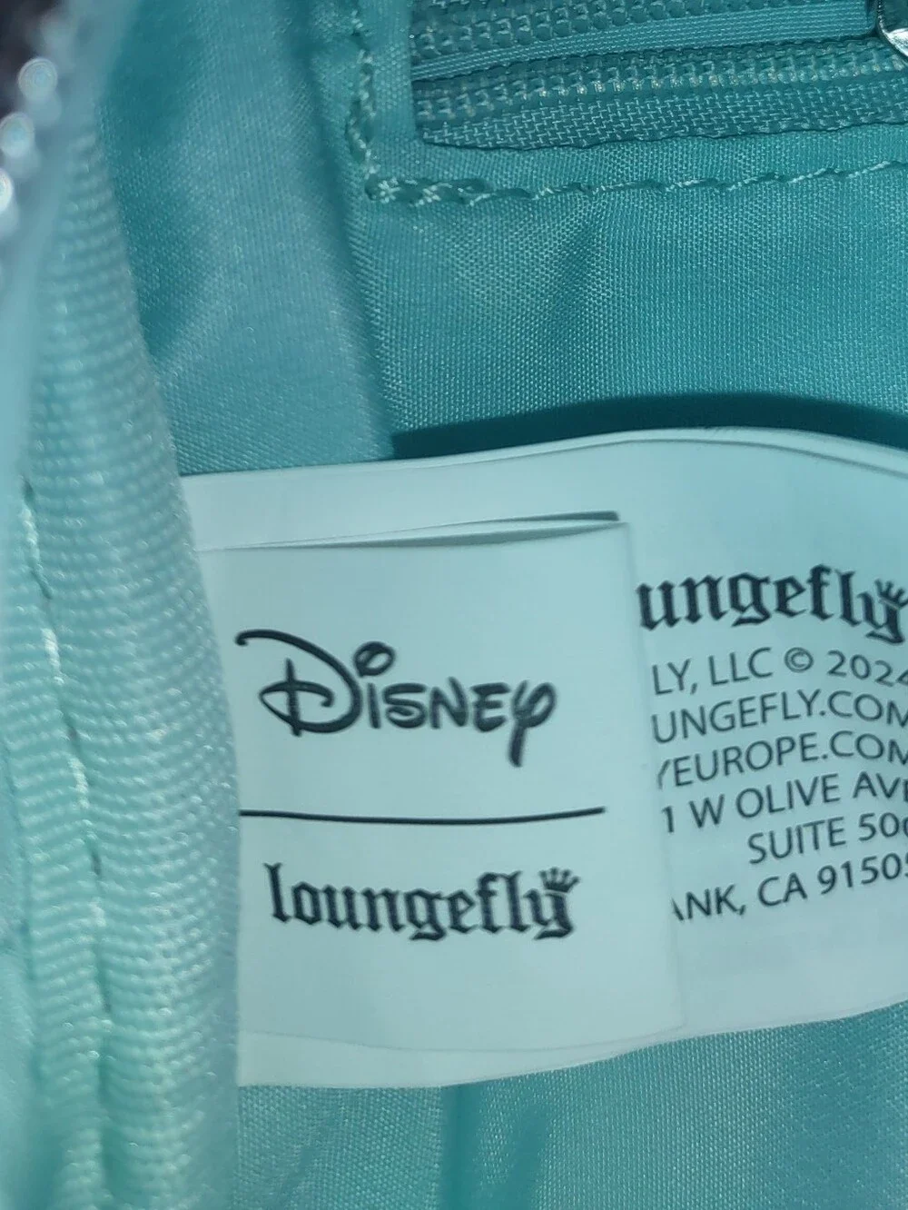 Loungefly Disney Stitch Duck Flower Square Crossbody Bag ...Approx 8